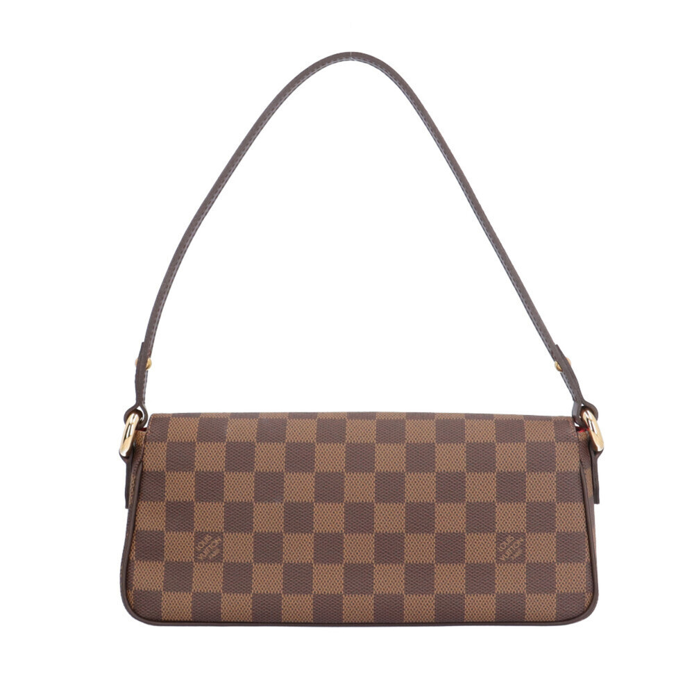 LOUIS VUITTON Authentic Brown Damier Canvas Shoulder Bag - Picture 3 of 8